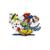 Wand-Deko Clown mit Trte, Hhe ca. 30 cm - Wand-Deko Clown mit Trte