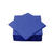 Servietten dunkelblau, 33x33 cm, 1-lagig, 100 Stk.
