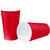 SALE Papp-Becher Red Cup, 16oz - 0,473l, 10 Stck, rot