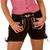 SALE Damen-Trachtenhose kurz aus Leder, braun Gr. 36 Bild 2