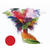 SALE Strauenfeder, 50-60cm, rot