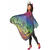 NEU Umhang / Cape Schmetterling, Regenbogen, Einheitsgre Bild 2