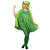NEU Damen-Kostüm Plüsch-Cape Frosch, mit Ärmelschlitzen und Kapuze, Einheitsgröße