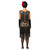 SALE Damen-Kostm Paillettenkleid 20er mit langen Fransen, Gr. S-M Bild 3