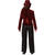 Damen-Kostüm Paillettenjacke Rot, Blazer mit zwei Taschen, Gr. 38 Bild 3