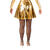 NEU Damen-Kostm Glam-Rock, gold, Gr. S/M Bild 3