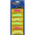 SALE Bartkarte mit 6 versch. neonfarbigen Brten