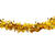 NEU Riesen-Fransengirlande aus Lametta, 10m, ca. 20cm Durchmesser, gold, schwer entflammbar - gold