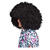 Perücke Unisex Super-Riesen-Afro Locken, Jimmy, schwarz - mit Haarnetz Bild 4