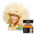 SALE Perücke Unisex Super-Riesen-Afro Locken meliert, blond - mit Haarnetz