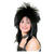 Percke Damen 80er Punk Rock Diva, Hard Rock, schwarz - mit Haarnetz Bild 2