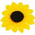 Sonnenblume mit Anstecknadel, Ø 10 cm