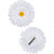 Margeriten-Blten mit Clip, ca.  12 cm, 2 Stk Bild 2