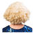 Percke Damen Kurzhaar Bob Pagenkopf mit Locken, Charlston 20er, Flirty Flapper, blond Bild 2