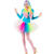 Tutu Tllrock mehrlagig, bunt, Gr. L-XL - Bunt