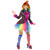 NEU Tutu Tllrock mehrlagig, Neon-Regenbogen, Gr. 116-140 - Neon-Regenbogen