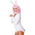 Kostüm-Set rosa Bunny, 3-teilig