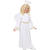 Kinder-Kostüm Engelskleid weiß-gold, Gr. 140 - Größe 140