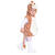 Kinder-Kost�m Giraffe, Weste mit Kapuze, Einheitsgr��e 104