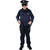 NEU Kinder-Kostüm Polizeikomissar, Jacke & Hose, Gr. 116