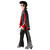 NEU Herren-Kostm Rock 'n Roll-Star, schwarz, mit Oberteil, Hose, Grtel, Gr. 48-50 Bild 3