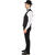 Herren-Kost�m Schwarze Weste Deluxe, Gr. 48-50 Bild 3