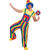 Herren-Kostüm Clown Latzhose bunt, Gr. 50-52 - Größe 50-52