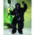 NEU Unisex-Kostm Gorilla, schwarz, Einheitsgre