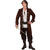 Herren-Jacke Pirat de Luxe, braun, Gr. 50-52 - Größe 50-52