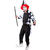 Herren-Kostüm Pierrot Frack, Gr. 56-58