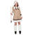 Damen-Kostüm Eskimo Girl Luxe ohne Stulpen Gr. 36