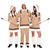 Damen-Kostüm Eskimo Girl Luxe ohne Stulpen Gr. 42 Bild 2