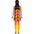 Damen-Kostüm Disco-Kleid, gelb-orange, Gr. 36 Bild 3