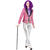 Damen-Kost�m Paillettenjacke Rosa, Blazer mit zwei Taschen, Gr. 36 Bild 2