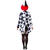Damen-Kostüm Pierrot Frack, Gr. 36 Bild 2