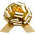 Schleife Gro� zum Dekorieren - Gold - 40 cm