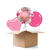 NEU Ballongre Sweet Pink Alles Gute zum Geburtstag, 3 Ballons