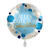 NEU Folienballon Lucky Blue - Alles Gute zum Geburtstag - ca. 45cm Durchmesser