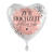NEU Folienballon - Zur Hochzeit alles Liebe - ca. 45cm Durchmesser