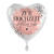 NEU Folienballon - Zur Hochzeit alles Liebe - ca. 45cm Durchmesser