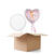 NEU Ballongre Pink Hearts Hip Hip Hurra 4. Geburtstag, 2 Ballons