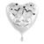 NEU Folienballon - Mrs. & Mrs. Love - ca. 45cm Durchmesser