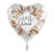 NEU Folienballon - Just Married Alles Liebe - ca. 45cm Durchmesser