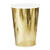 Pappbecher - Gold, 220ml, 6 St�ck