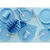 Pappbecher - Hellblau - 250ml - 6 St�ck Bild 2