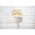 Kuchenstecker / Tortenaufsatz / Cake-Topper Happy Birthday / Geburtstag - Gold, ca. 22,5 cm Bild 2