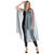 NEU Damen-Kostm Umhang Glamourcape silber, Einheitsgre