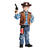 Kinder-Kostüm Sheriff-Weste, braun, Gr. 140 - Größe 140