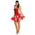 SALE Petticoat Deluxe Rot-Weiß
