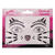 NEU Hautjuwelen Katze, pink-schwarz, selbstklebend